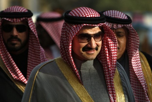 Pictured: Saudi Prince Al-Walid bin Talah