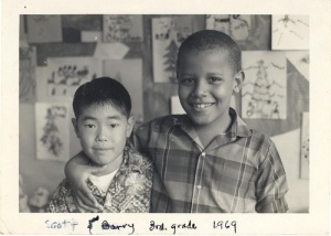 obama 2 scott and barry 3rd grade 1969 punahou school in hawaii The Mystery of Barack Obama Continues