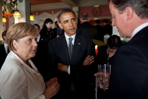 Angela Merkel Barack Obama SC Barack Obamas Cowardly Munich Moment