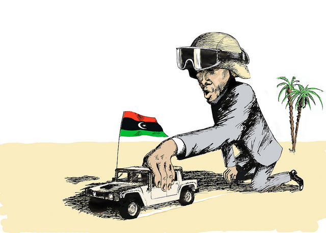 Obama Car Libya Flag SC Flicker.com CC 5914760451 0281079446 z Benghazi Gate Enters New Phase: The Cover Up of the Cover Up