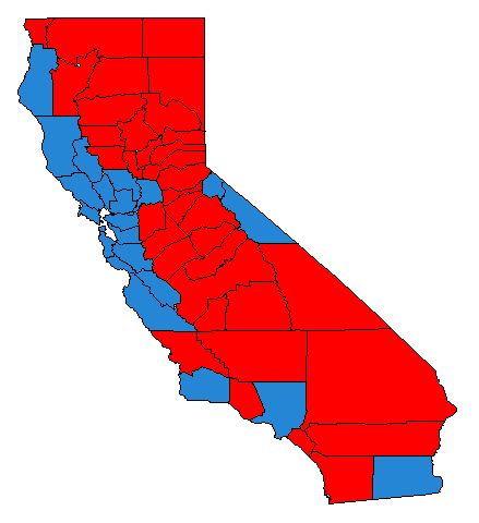 California 2002 counties Let the Second American Revolution Begin – Divide California