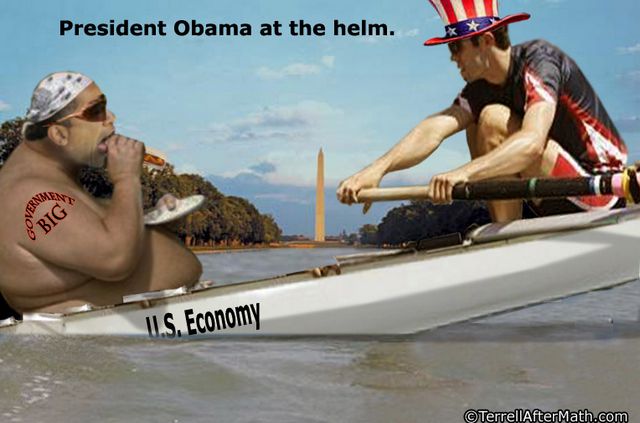 Obama At Helm Big Government US Economy SC