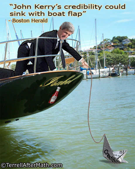 John Kerry Credibility Sinking SC