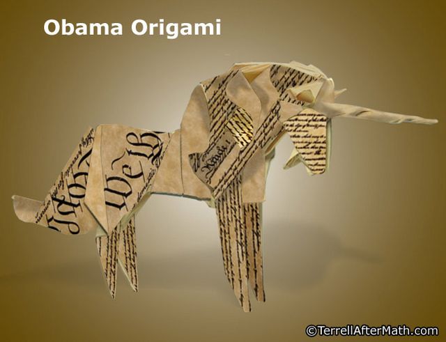 Obama Origami Constitution SC