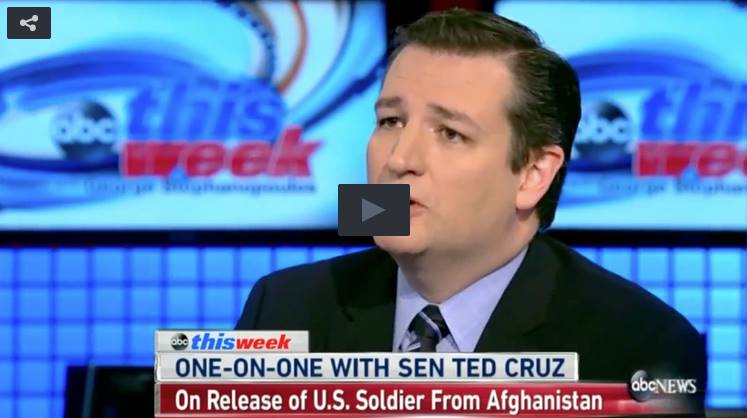 Ted Cruz Slams Obama: &quot;Have We Just Put A Price On Other U.S. Soldiers?&quot;